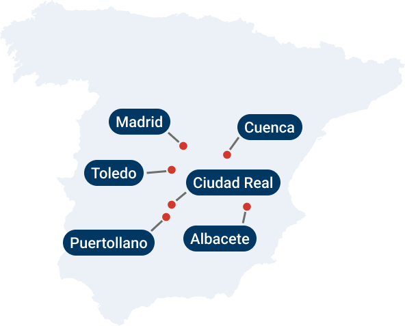 Mapa Destinos AISA Movil